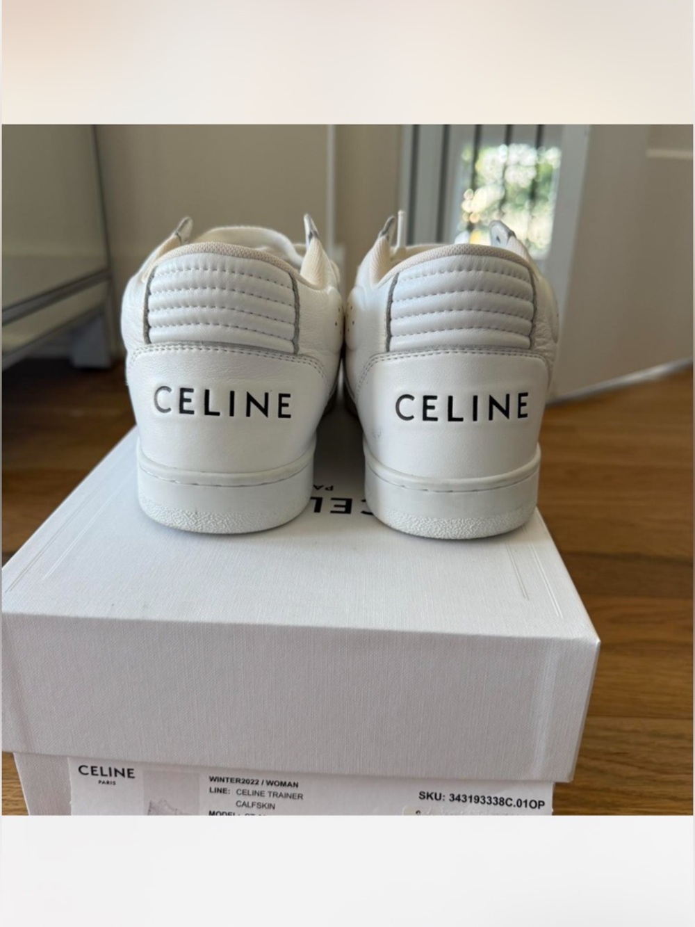 Celine CT-02 Trainer in Optic White - Picture 3 of 7